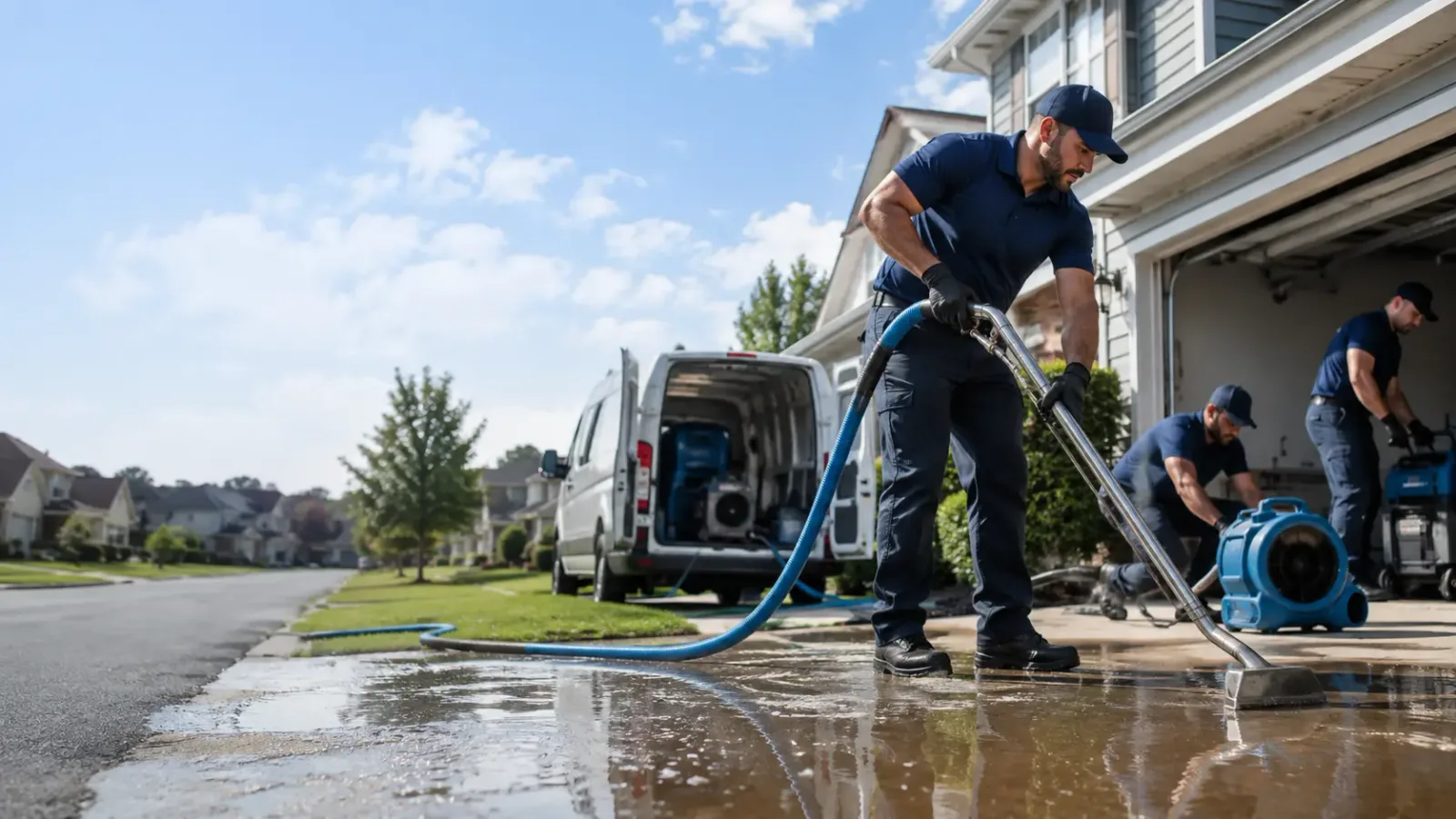 Flood Damage Restoration in Grabill, IN